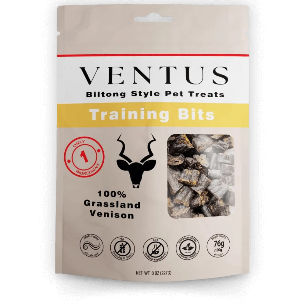 A 8oz Pack of Ventus Training Bits with a transparent background.