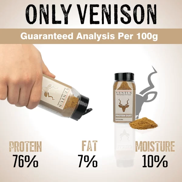 Ventus Protein Dust Illustration Named Only Venison